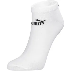 Puma ELEMENTS UNISEX PLAIN SNEAKER 3P Unisex ponožky, biela, veľkosť