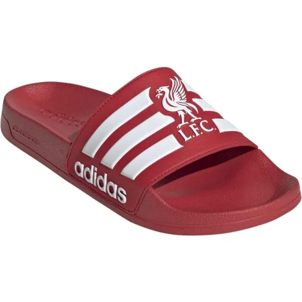 adidas ADILETTE SHOWER LIVERPOOL Šľapky, červená, veľkosť 42