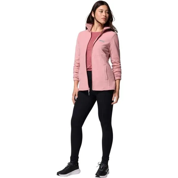 Columbia BASIN TRAIL III FZ Dámska flísová mikina, ružová, veľkosť