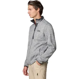 Columbia SWEATER WEATHER FZ Flísová mikina, sivá, veľkosť