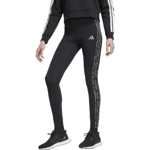 adidas W AOP LEGGINGS Dámske legíny, čierna, veľkosť