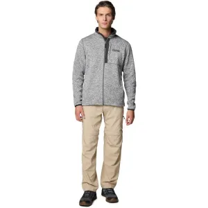 Columbia SWEATER WEATHER FZ Flísová mikina, sivá, veľkosť