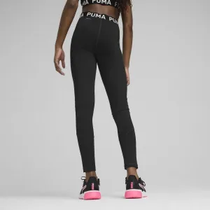 Puma STRONG TRAIN TIGHTS G Dievčenské legíny, čierna, veľkosť