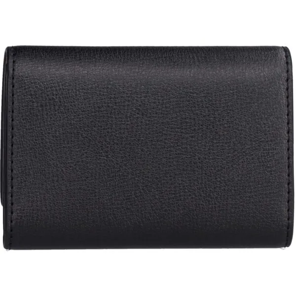 Calvin Klein FOIL LOGO TRIFOLD ZIP Dámska peňaženka, čierna, veľkosť