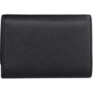 Calvin Klein FOIL LOGO TRIFOLD ZIP Dámska peňaženka, čierna, veľkosť