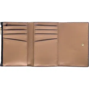 Calvin Klein FOIL LOGO TRIFOLD ZIP Dámska peňaženka, čierna, veľkosť