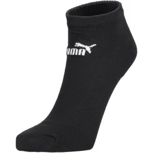 Puma ELEMENTS UNISEX PLAIN SNEAKER 3P Unisex ponožky, čierna, veľkosť