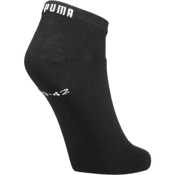 Puma ELEMENTS UNISEX PLAIN SNEAKER 3P Unisex ponožky, čierna, veľkosť