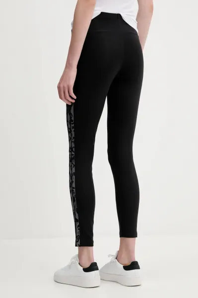 adidas W AOP LEGGINGS Dámske legíny, čierna, veľkosť
