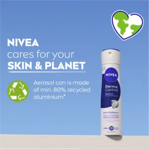 NIVEA Derma Control Restore antiperspirant v spreji pre citlivú pokožku 150 ml