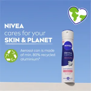 NIVEA Derma Control Natural Tone antiperspirant v spreji proti tmavým škvrnám 150 ml