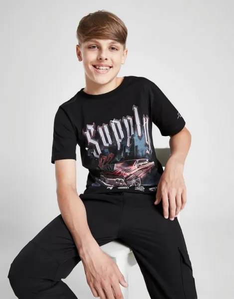 Supply&demand Tričko Rider Tee Blk