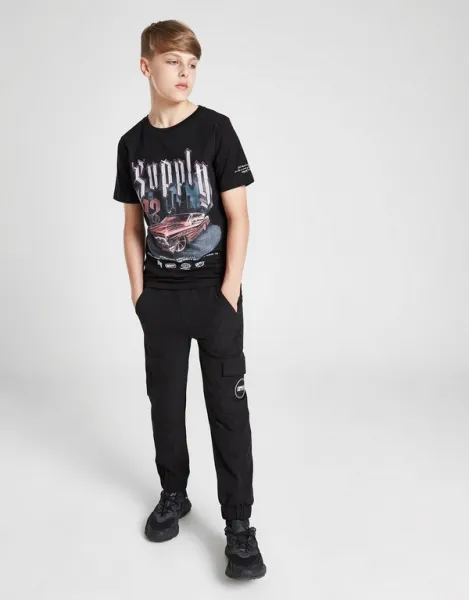 Supply&demand Tričko Rider Tee Blk