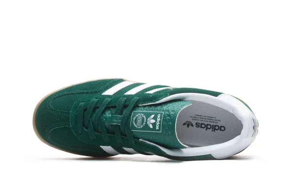 adidas Gazelle Indoor J "Collegiate Green Gum" (JS3800)