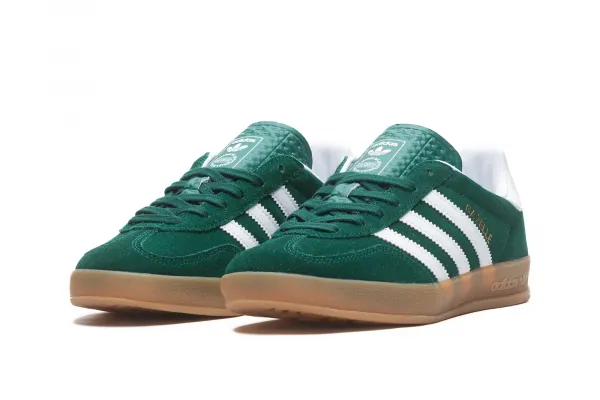adidas Gazelle Indoor J "Collegiate Green Gum" (JS3800)