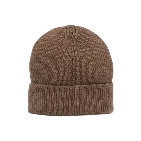 The North Face Logo Box Cuffed Beanie "Smokey Brown" (NF0A8CHE1OI)