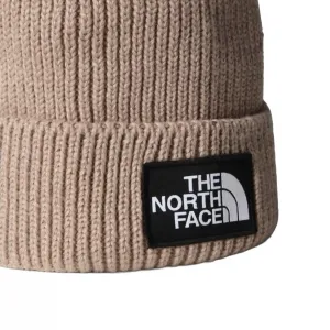The North Face Logo Box Cuffed Beanie "Mushroom Grey" (NF0A8CHEBOX)