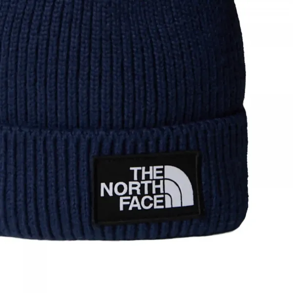 The North Face Logo Box Cuffed Beanie "Summit Navy" (NF0A8CHE8K2)