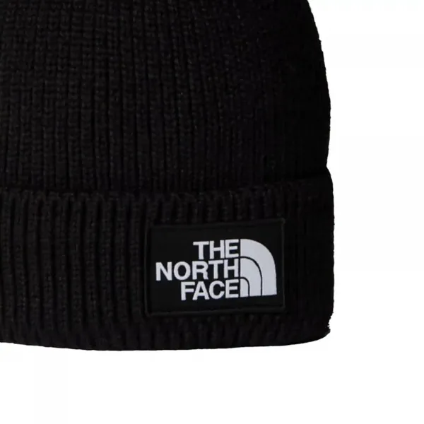 The North Face Logo Box Cuffed Beanie "Black" (NF0A8CHEJK3)