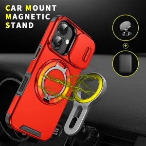 Camslide Stand obal, iPhone 17, červený