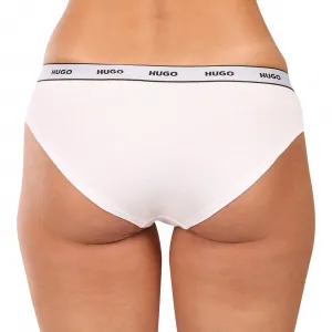 3PACK dámske nohavičky HUGO biele (50545694 100) M