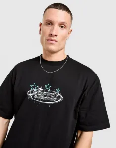 Supply&demand Tričko Brooklyn Tee Blk-Blk