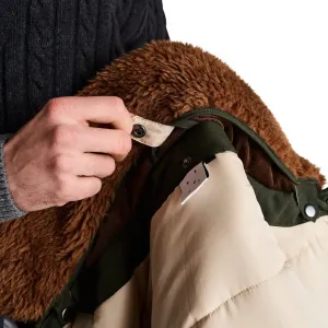 Pop Trading Company Padded Jacket "Duffel Green" (POPAW25-05-005)