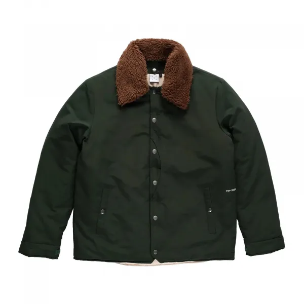 Pop Trading Company Padded Jacket "Duffel Green" (POPAW25-05-005)