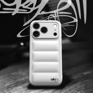 Puffer case pro Apple iPhone 17 Pro - Separ Puffer - Biela
