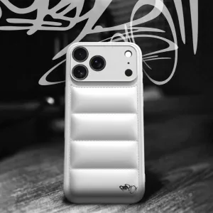 Puffer case pro Apple iPhone 17 Pro Max - Separ Puffer - Biela