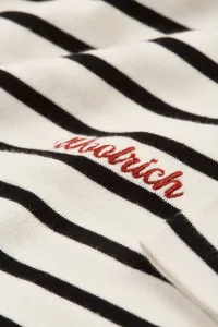 Tričko Woolrich Striped Short Sleeves Tee White Stripe