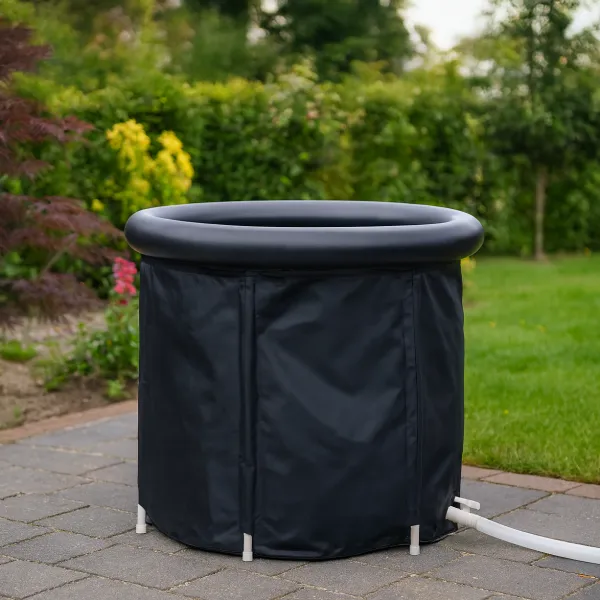 Prenosná ochladzovacia kaďa, čierna, 330 l, OTUZO