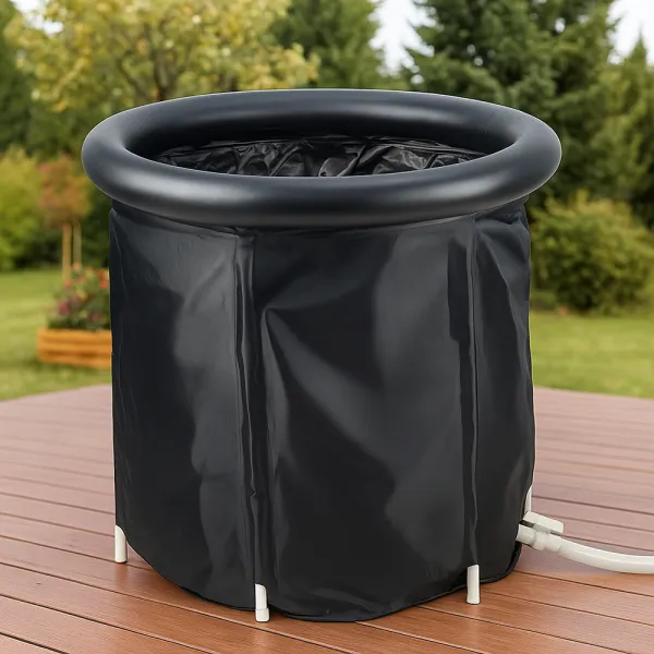 Prenosná ochladzovacia kaďa, čierna, 330 l, OTUZO