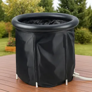Prenosná ochladzovacia kaďa, čierna, 330 l, OTUZO
