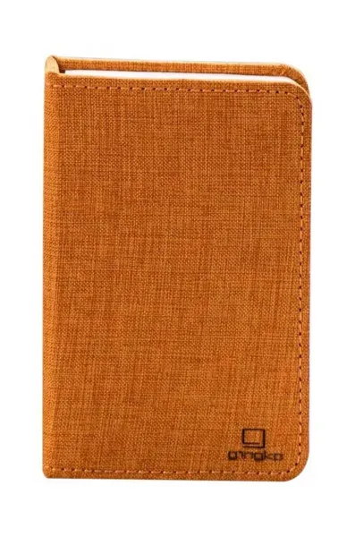 Rozkladacie svetlo "Smart Book" mini, oranžová látka - Gingko