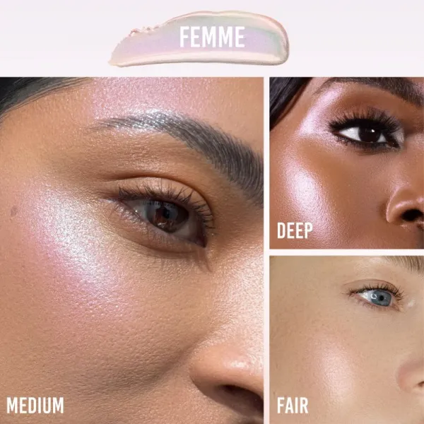 Danessa Myricks Beauty Vision Flush Glow tekutý rozjasňovač odtieň Femme 6 ml