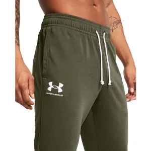 Under Armour RIVAL Pánske nohavice, khaki, veľkosť
