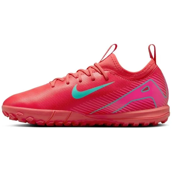 Nike JR ZOOM MRCURIAL VAPOR 16 ACADEMY TF Detské turfy, červená, veľkosť 36