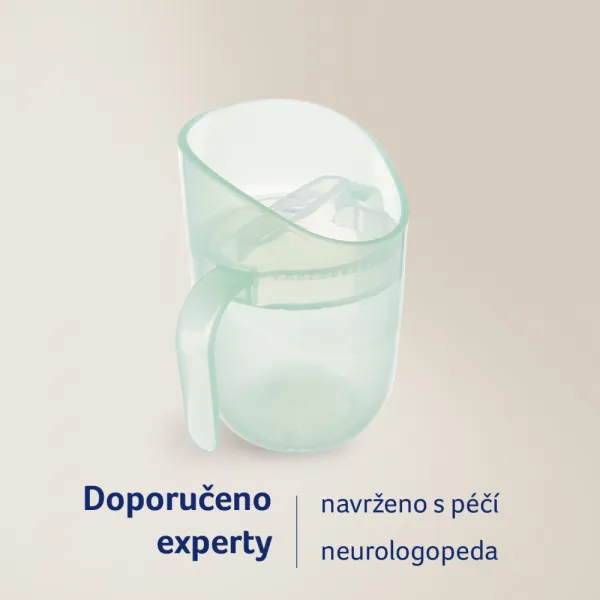 LOVI Hrnček tréningový Genius 150ml Pistachio