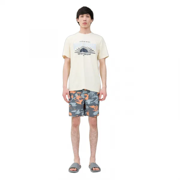 Pánske plavky 4F BOARD SHORTS-WSS24UBDSM086-90A-MULTICOLOUR ALLOVER