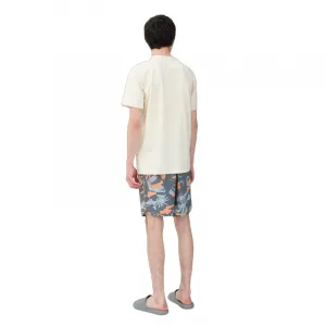 Pánske plavky 4F BOARD SHORTS-WSS24UBDSM086-90A-MULTICOLOUR ALLOVER