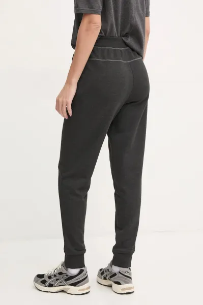 Tepláky Calvin Klein Performance čierna farba, jednofarebné