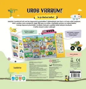 Urob VRRRUM! Zvuková kniha s dopravnými prostriedkami