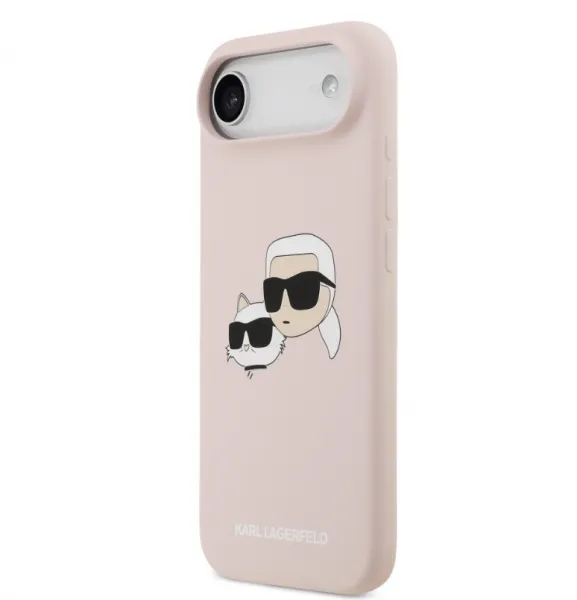 Karl Lagerfeld Liquid Heads kryt s MagSafe pre Apple iPhone Air, Karl Lagerfeld, Ružový