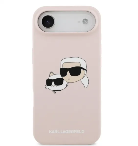 Karl Lagerfeld Liquid Heads kryt s MagSafe pre Apple iPhone Air, Karl Lagerfeld, Ružový