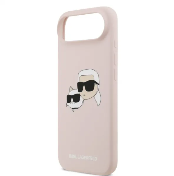 Karl Lagerfeld Liquid Heads kryt s MagSafe pre Apple iPhone Air, Karl Lagerfeld, Ružový