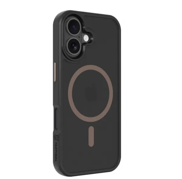 Tactical Hyperstealth kryt s Magsafe pre Apple iPhone 17, Tactical, Čierno-hnedý