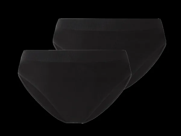 Esmara® Dámske bezšvové mininohavičky, 2 kusy