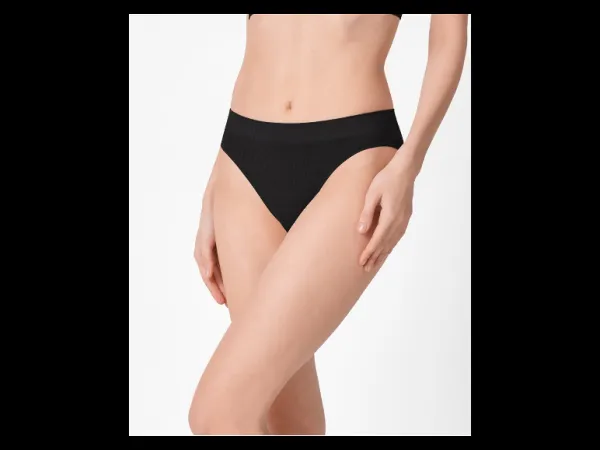 Esmara® Dámske bezšvové mininohavičky, 2 kusy (čierna, M (40/42))
