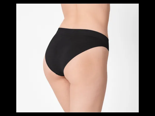 Esmara® Dámske bezšvové mininohavičky, 2 kusy (čierna, M (40/42))